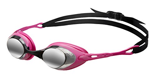 Arena Cobra Mirror, Occhialini da Gara Unisex Adulto, Rosa (Smoke/Fuchsia/Black), Taglia Unica