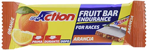 ProAction Fruit Bar (arancia, confezione da 24 barrette da 40 g)