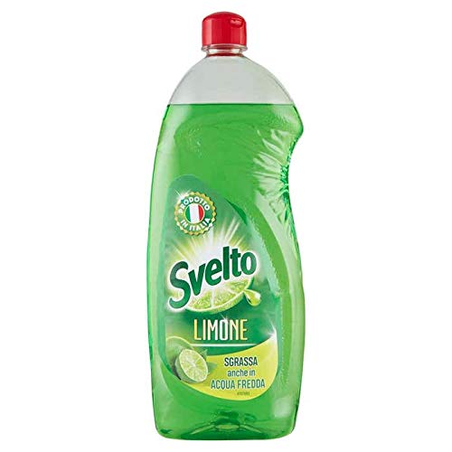 3 X SVELTO Limone Water Detersivo Liquido Detergente detersivo per i piatti al limone 1lt flsche