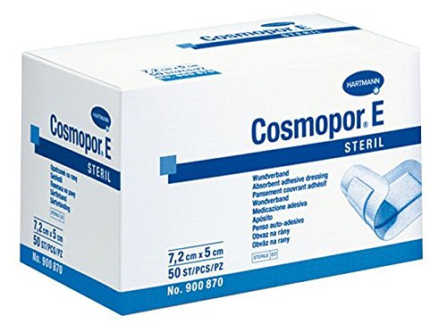 Cosmopor E Cerotti adesivi, 50 pezzi, 7,2 x 5 cm