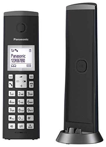 Panasonic KX-TGK210 Telefono Cordless Digitale Singolo, Schermo LCD 1.5