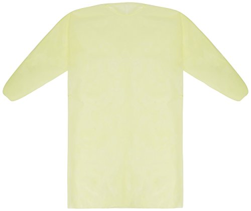 Barrier 1901 abiti, isolamento, polsini elasticizzati, giallo (confezione da 50)