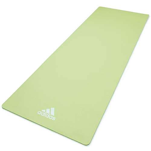 adidas, Tappetino Yoga Unisex-Adult, Verde, 8 mm