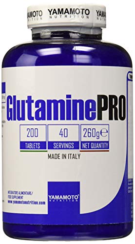 Yamamoto Nutrition Glutamine PRO Kyowa® Quality integratore alimentare di Glutammina 200 compresse