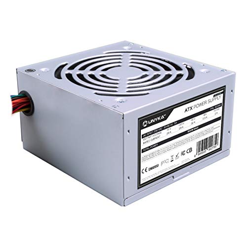 UNYKAch ATX 500W alimentatore per computer Argento