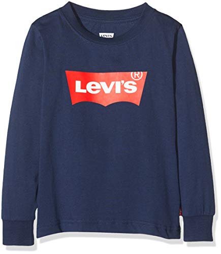 Levi's Kids Lvb L/S Batwing Tee Maglietta a manica lunga Bambino Dress Blues 10 anni