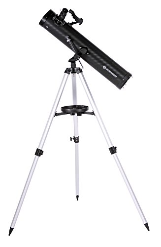 Telescopio riflettore Bresser Venus 76/700 AZ - con adattatore per Smartphone