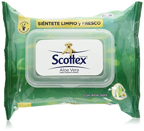 scottex – carta igienica con Aloe Vera – 12 confezioni da 66 pezzi – Totale: 792 pezzi