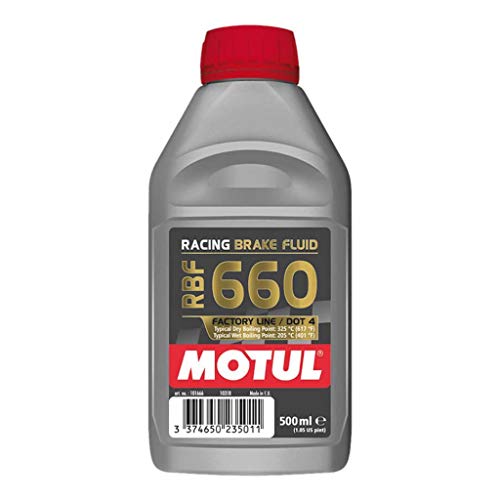 Motul Liquido Freni Dot4 0,5 L Rbf 660 Racing 101666 3374650235011