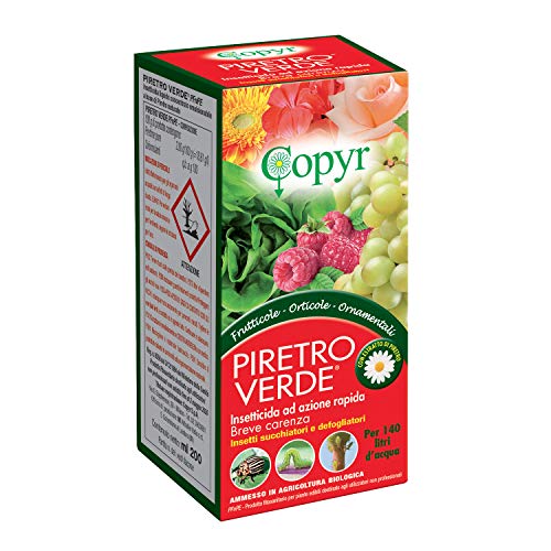 COPYR | Piretro Verde: Insetticidi contro insetti succhiatori e defogliatori - flacone 200 ml