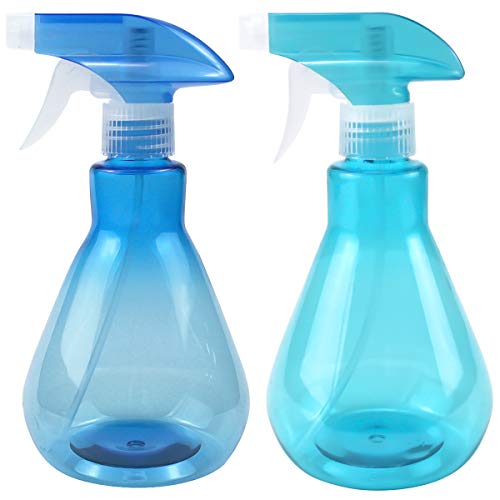 Fodlon Bottiglie Spray Vuote 500ml, Vaporizzatore Acqua Cucina di Plastica per Giardino, Nebulizzatore Piante Trasparente per la Pulizia