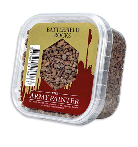 The Army Painter 🖌 | Battlefield Essential Series: Battlefield Rocks for Miniature Bases And Wargame Terrains - Small Stones for Bases of Miniature Toys