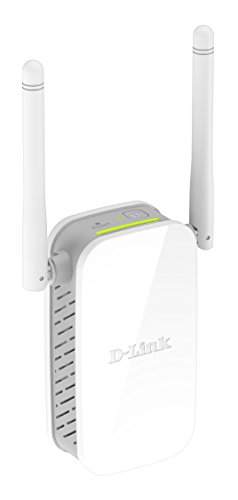 D-Link DAP-1325 Ripetitore Wireless Universale N300, 1 Porta 10/100Mbps per funzionalità di Access Point, Pulsante WPS, 2 Antenne, Bianco