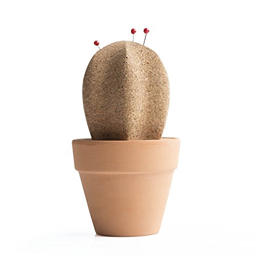 SUCK UK Cactus di Sughero - Portaoggetti Scrivania
