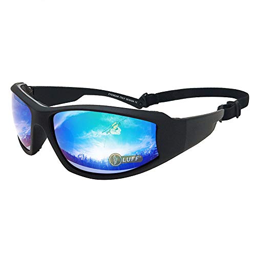 LUFF UV400 Outdoor Riding Occhiali da sole Occhiali per proteggere gli occhi da abbagliamento, adatto per il ciclismo Running Fishing Ski Golf (Green)