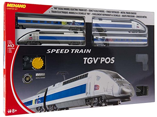 Mehano TGV POS - Set trenino elettrico modello in scala HO