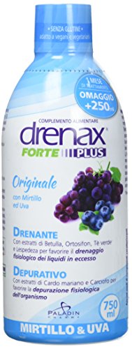 DRENAX FORTE MIRTILLO 750ML - Integratore drenante