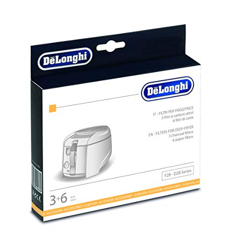 De'Longhi FIL.F28 Set Filtri per Friggitrici per Modelli F28 - D28