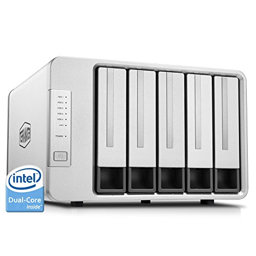TerraMaster F5-221 NAS 5bay Cloud Storage Intel Dual Core 2.0 GHz Plex Media Server Storage di rete(senza disco)