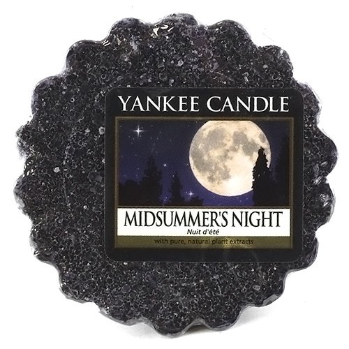 YANKEE CANDLE Midsummer's Night Tart da Fondere, Cera, Black, 2x5.7x5.5 cm