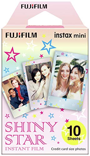 Fujifilm Instax mini Shiny Star, Rullino, 1 confezione da 10 fogli