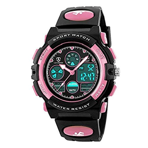 Orologi,Orologi per bambini, Ragazzi adolescenti Digital Sport aperta Multifunzione Orologio elettronico impermeabile digitale con allarme chiaro