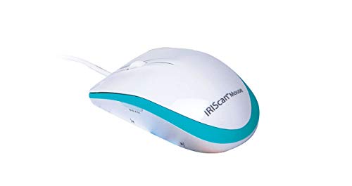 IRIScan Executive 2 Mouse Scanner Integrato Accessorio per Apple Mac e Windows, Bianco