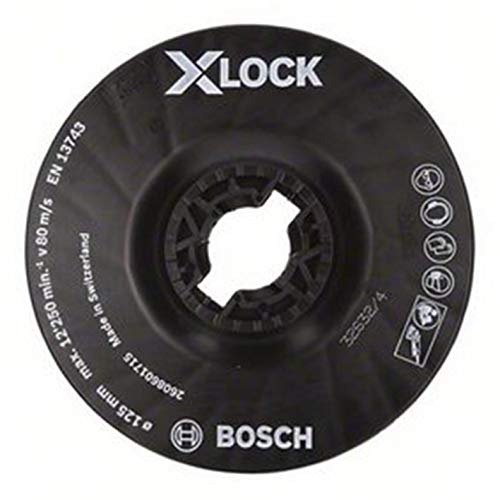 Bosch Professional 2608601715 Platorello Semiduro, X-Lock, Ø125 mm
