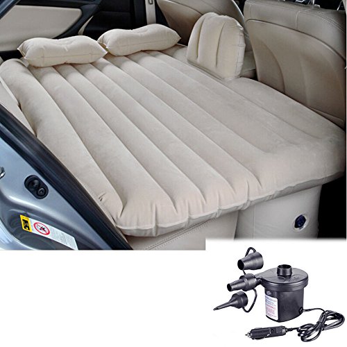 Letto materasso divano AUTO sedili posteriori gonfiabile+pompa elettrica+cuscini