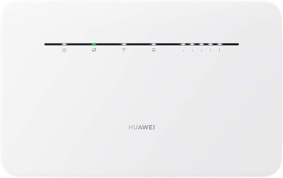 Huawei 4G+ Router Mobile 4G Wi-Fi LTE (CAT. 7) Hotspot, Velocità di Download fino a 300 MBps, Supporta il Wi-Fi Dual Band, la Selezione Automatica e il Beamforming, 4 Porte Ethernet Gigabit, Bianco