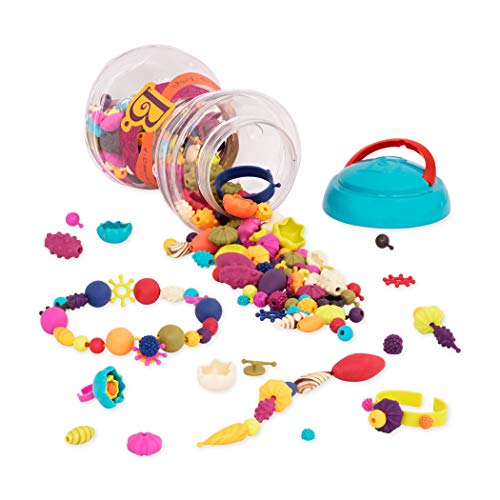 B. Toys Bx1254Z - Pop Arty! In New Jar Gioielli da Costruire, Colori Assortiti