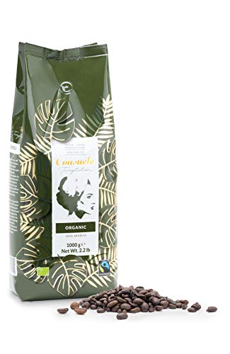 Consuelo 010869 Caffè in Grani Interi, Biologico Fairtrade, 1 kg