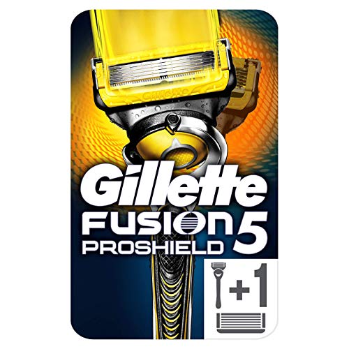 Gillette Fusion ProShield Rasoio da Uomo, 1 Manico + 1 Lametta