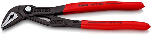 KNIPEX Cobra ES Pinza regolabile per tubi e dadi extra-affusolata (250 mm) 87 51 250