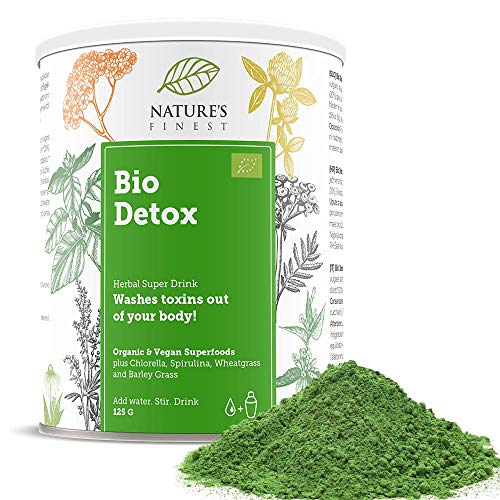 Bio Detox Superfood Mix 125 g | Miscela 100% Naturale e Biologica per Disintossicare il Corpo | Ideale per Vegani e Vegetariani