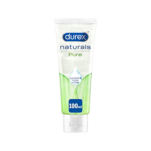 Durex Naturals Gel Lubrificante con 100% Ingredienti Naturali, 100 ml