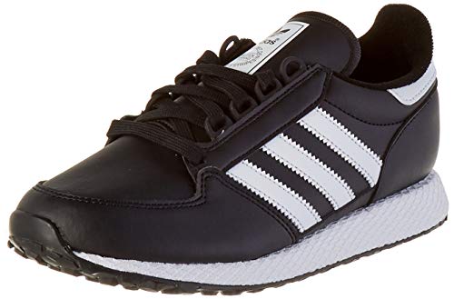 adidas Forest Grove J, Scarpe da Ginnastica Unisex-Bambini, Core Black/Core Black/Core Black, 39 1/3 EU