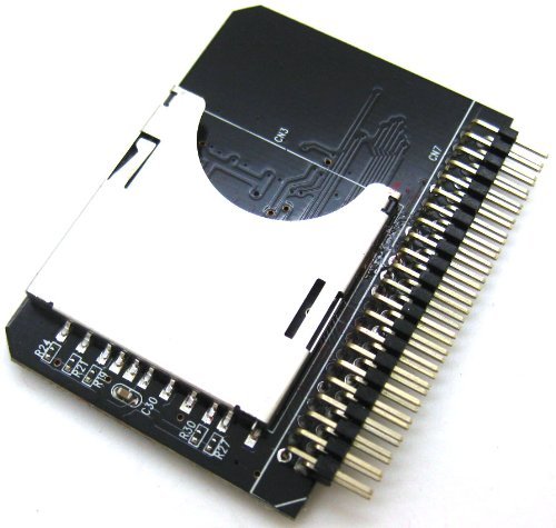 Leagy Secure Digital SD SDHC SDXC memory card MMC a IDE 6,3 cm 6,3 cm 44P 44 pin maschio adattatore convertitore, SD 3.0