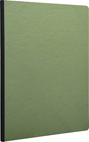 Clairefontaine 791463C Quaderno Brossurato, 29.5 x 21.1 x 1.2 cm, Verde Muschio