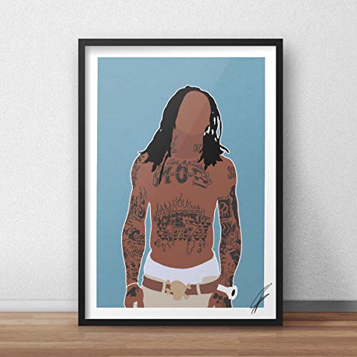 Illustrazioni ispirate a Lil Wayne.