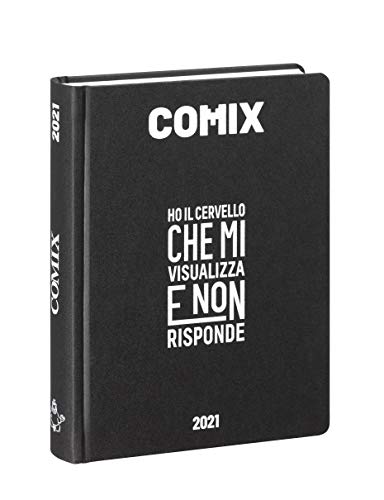 Comix - Diario 2020/2021 16 Mesi - Black&White - Mini