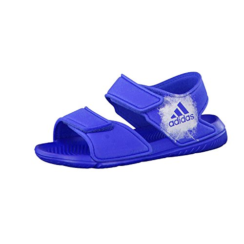 adidas Altaswim C, Scarpe da Fitness Unisex-Bambini, Blu (Blue/Footwear White/Footwear White), 28 EU