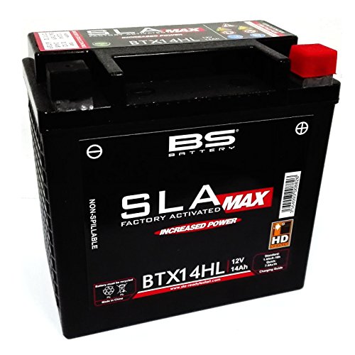 Batteria a gel sigillata pre-attivata BS Sla-Max BTX14HL 12 V 14 Ah 220 CCA