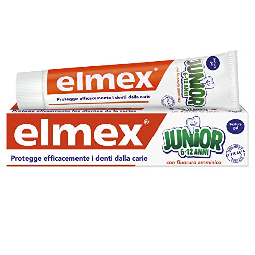Elmex Dentifricio Junior 6-12 Anni, 75 ml