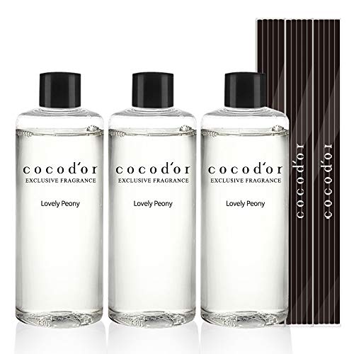 Cocod'or Ricarica olio diffusore reed 200ml Lovely Peony 3 pezzi
