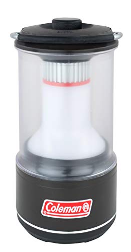COLEMAN Lantern BatteryGuard 600 Lumens, Super Bright High Power CREE LED Lamp, Portable Camping Light, Unisex-Adulto, Nero, S