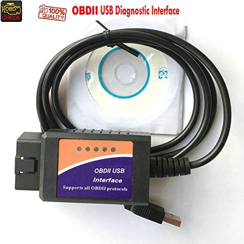 ELM327 OBD2 scanner di interfaccia auto diagnostica OBD2 con USB