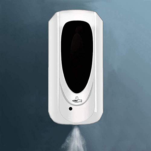 JE Make IT Simple 1000ml Dispenser di Sapone Automatico Toccare fissato al Muro Pompa Home, Office, Ospedale, Hotel, Restaurant (Spray 1000 ml)