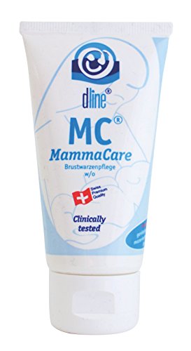dline MC-MammaCare 50 ml, cura del capezzolo e protezione per le madri che allattano, w/o, Lipide 23%, tubo (1 x 50 ml)