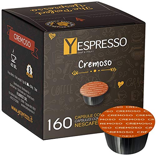 160 capsule compatibili Nescafè Dolce gusto CREMOSO più - 10 confezione da 16 capsule